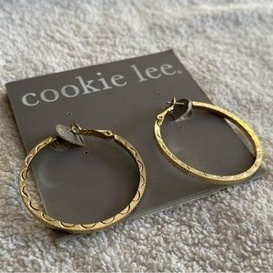 Cookie Lee Hoop Earrings